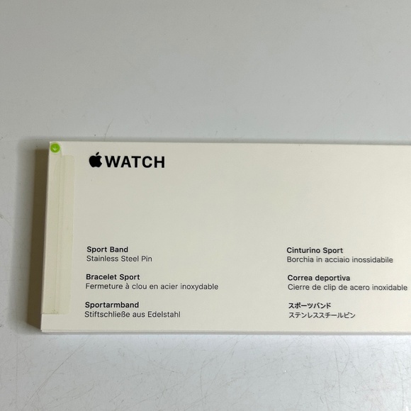 Apple Watch Series 5 GPS 44MM Silver Aluminum Case with White Sport Band - Picture 11 of 14